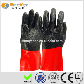 Sunnyhope PVC Chips erzwungen Großhandel Handschuhe Hersteller